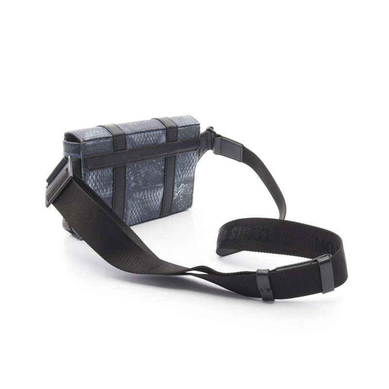路易威登 Trunk Sling 腰包 N50061 Damier Salt 藍黑色 二手斜背包-1