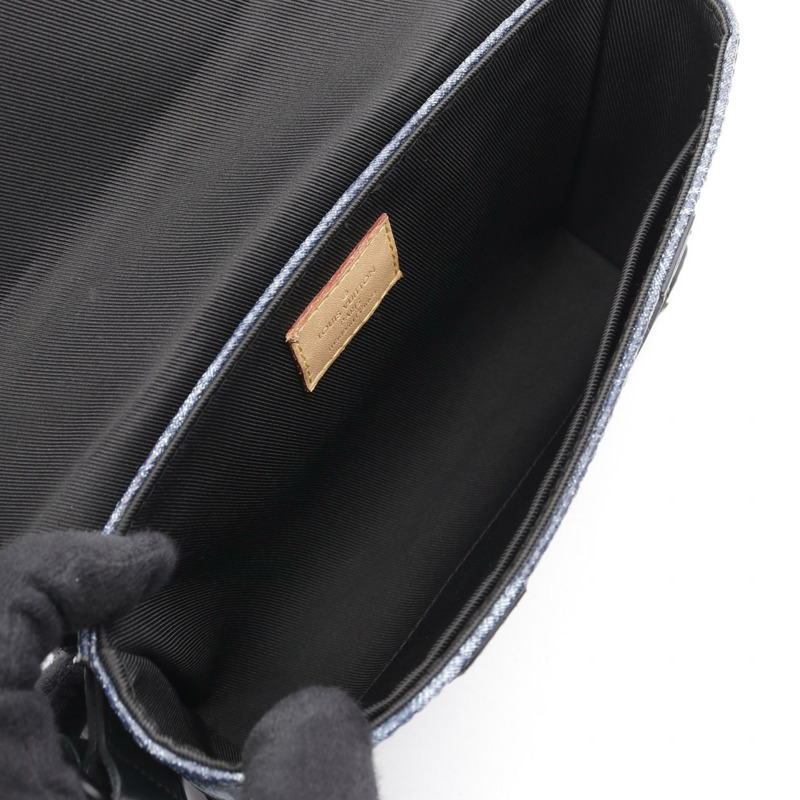 路易威登 Trunk Sling 腰包 N50061 Damier Salt 藍黑色 二手斜背包-2