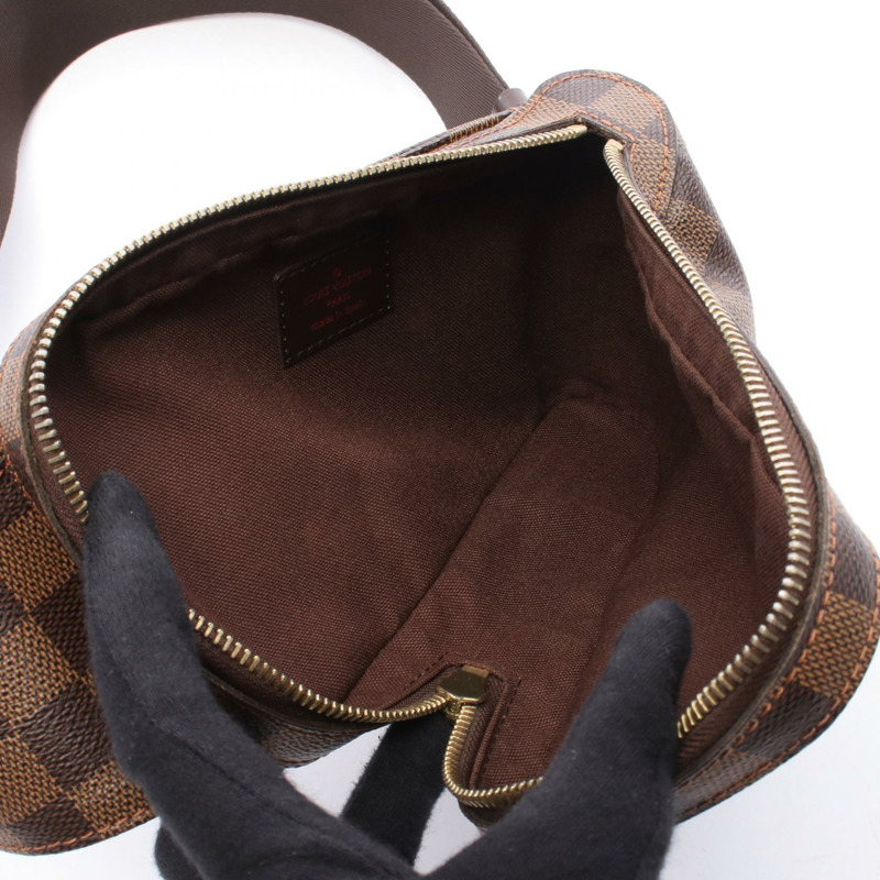 路易威登 Geronimos 斜背腰包 N51994 Damier 帆布 Ebene 二手-2