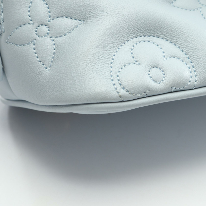 路易威登 Alma Soft BB 斜背包 M59822 泡泡紗皮革 藍色 LV-6