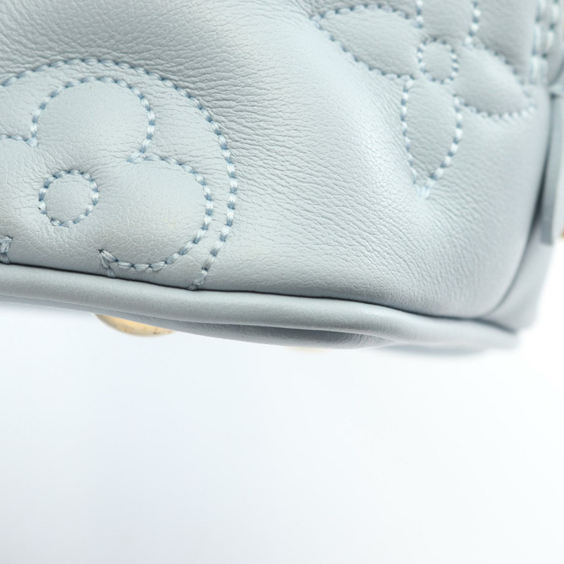 路易威登 Alma Soft BB 斜背包 M59822 泡泡紗皮革 藍色 LV-13