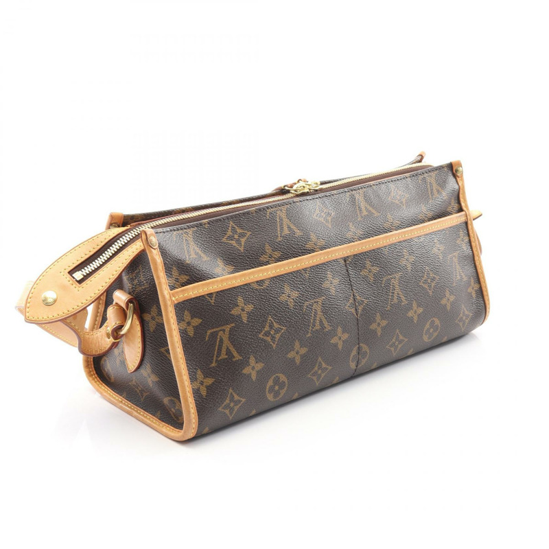 路易威登 Popincourt 長肩斜背包 M40008 Monogram 皮革 LV-1