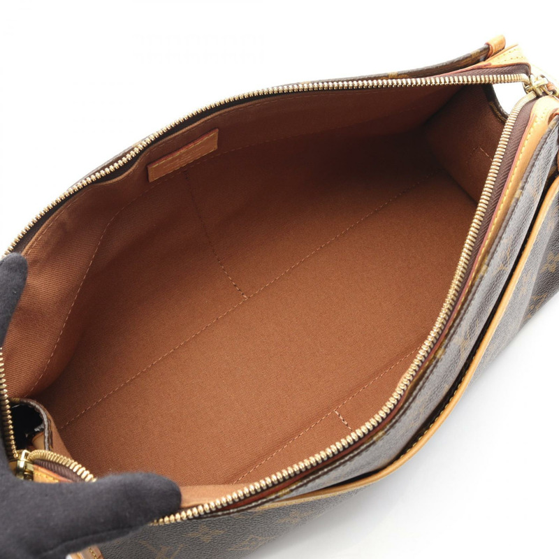 路易威登 Popincourt 長肩斜背包 M40008 Monogram 皮革 LV-2