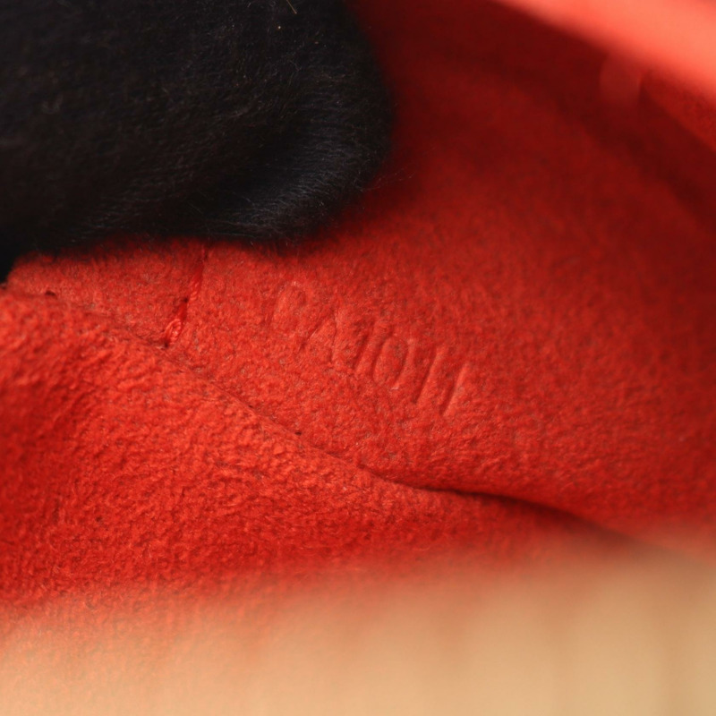 LOUIS VUITTON Saria 迷你手提包 N51286 Damier Ebene 帆布皮革二手女式-4