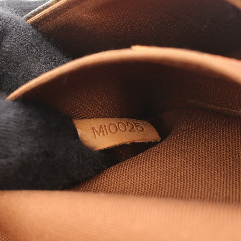 路易威登 Pochette Marrell 腰包 M51159 Monogram 帆布 棕色 二手 女士-4