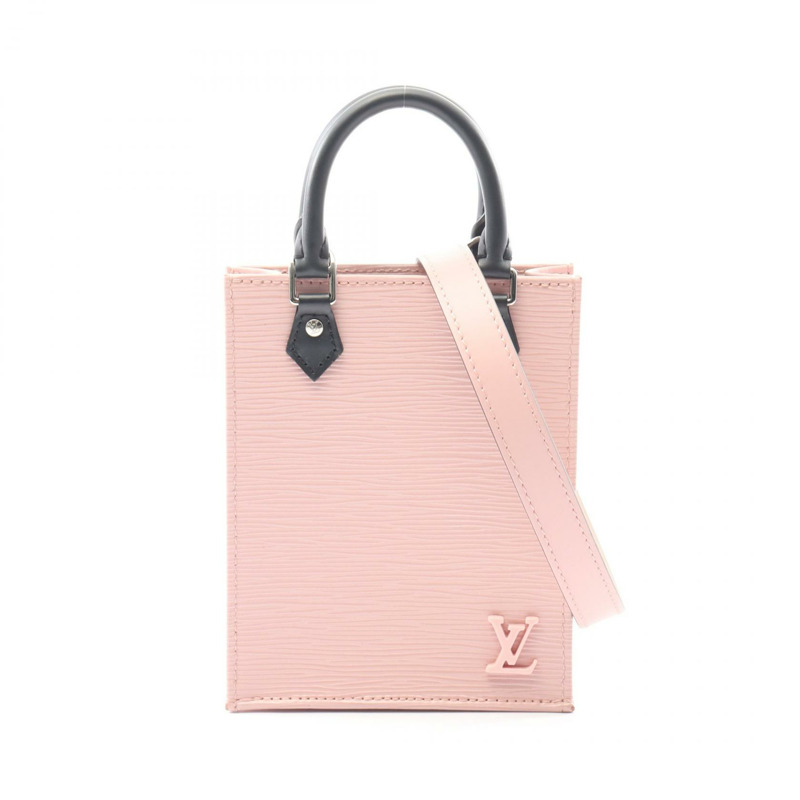 路易威登 Petit Sac Plat 斜背包 M69575 Epi Rose 纈草色二手 LV-0