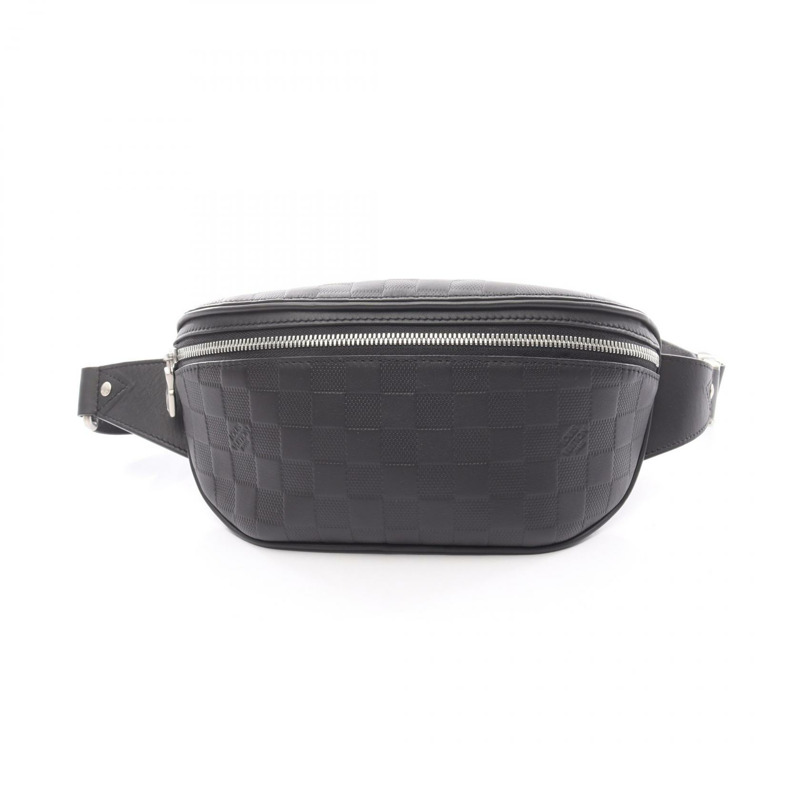 路易威登 (LOUIS VUITTON) 腰包 N40298 Damier Infini 皮革 縵瑪瑙色 二手 男士-0