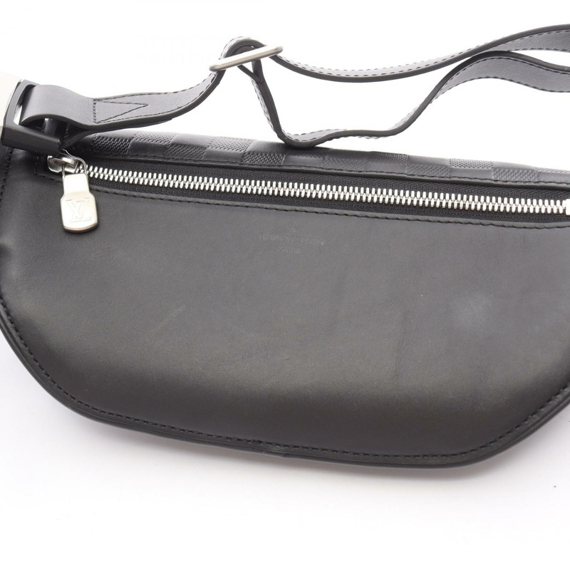 路易威登 (LOUIS VUITTON) 腰包 N40298 Damier Infini 皮革 縵瑪瑙色 二手 男士-6