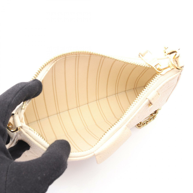 路易威登簡易鏈條斜背包 M81066 Monogram empreinte-2