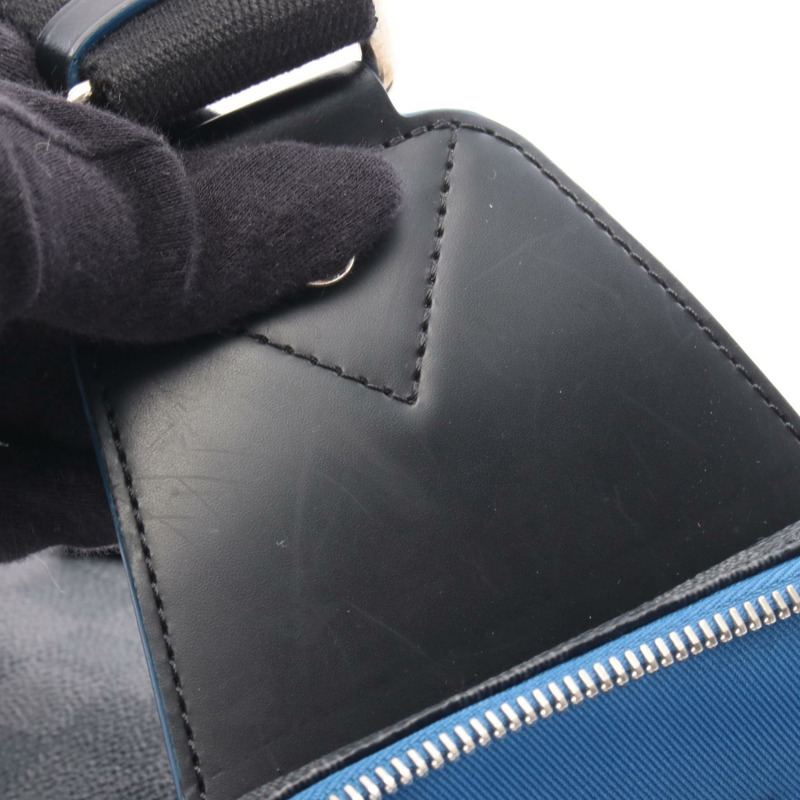 路易威登 Avenue 腰臀包 N40008 Damier 石墨色 黑色/藍色 二手-5