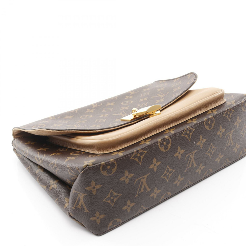 路易威登 Marignan 斜背包 M44257 Monogram 皮革芝麻色 LV 二手-7