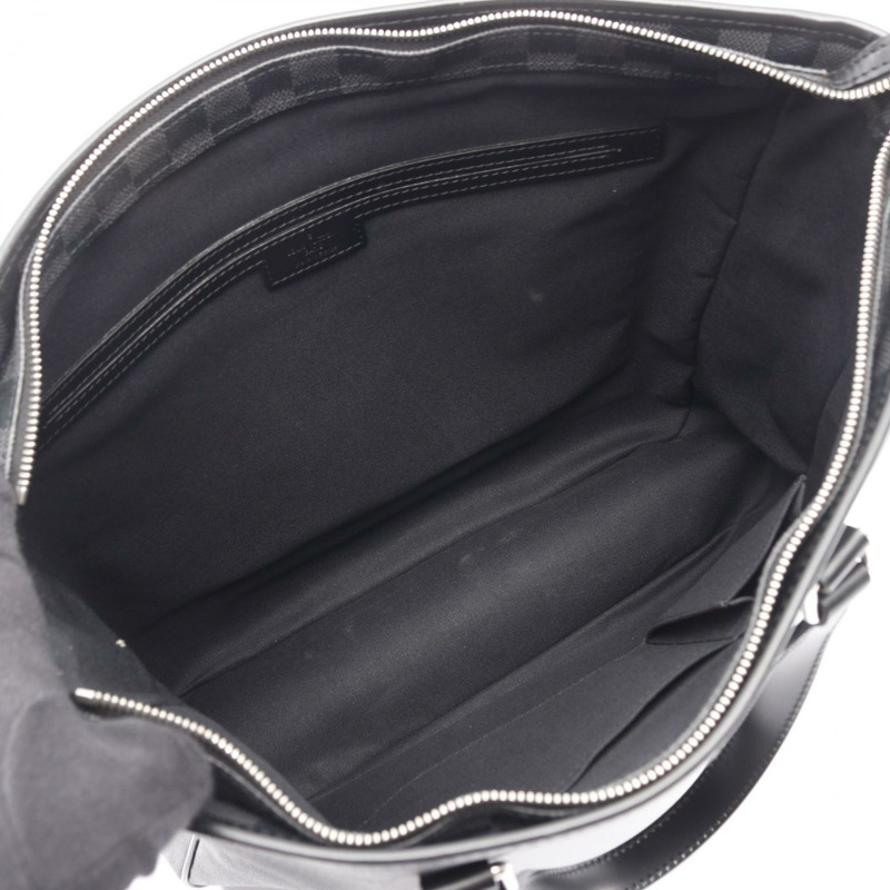 路易威登 Tadao 托特斜背包 N51192 Damier 石墨色皮革 黑色 LV-2
