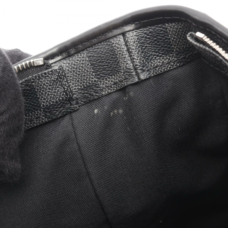 路易威登 Tadao 托特斜背包 N51192 Damier 石墨色皮革 黑色 LV-5