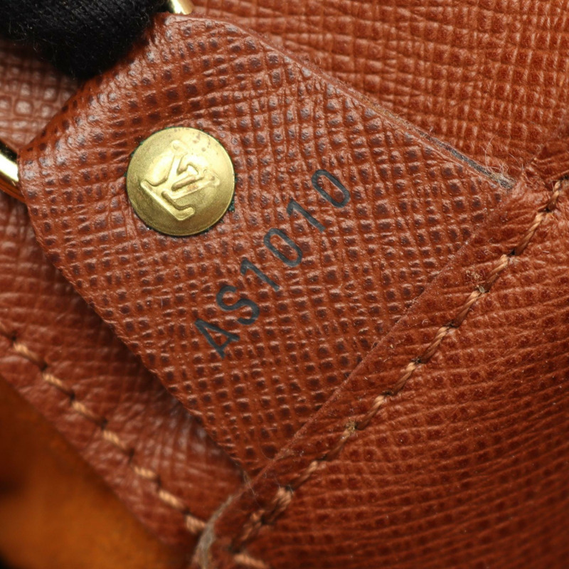 路易威登 Musette 斜背包 M51256 Monogram 皮革 棕色 二手-4