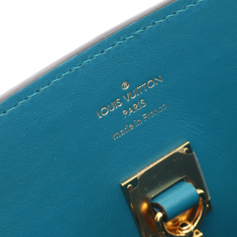 路易威登 Mila MM Colvert 斜背包 M55023 藍色皮革 二手-3