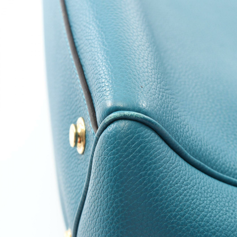 路易威登 Mila MM Colvert 斜背包 M55023 藍色皮革 二手-5