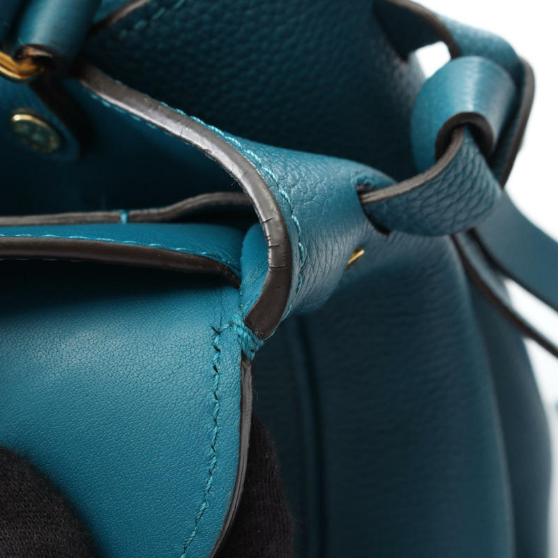 路易威登 Mila MM Colvert 斜背包 M55023 藍色皮革 二手-6