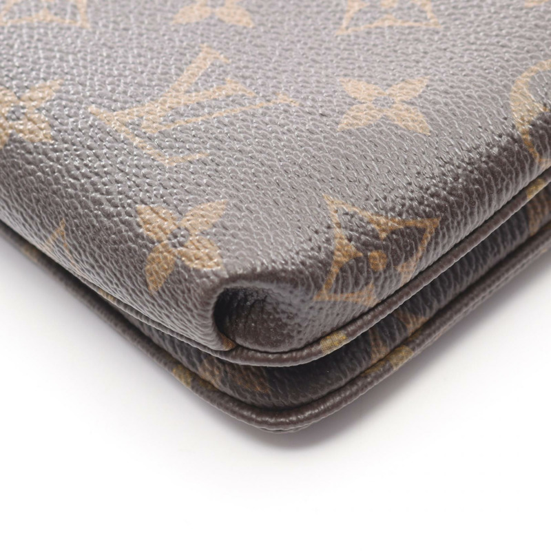 路易威登 Twice Twin Set 肩背斜背包 M50183 Monogram 皮革二手-7