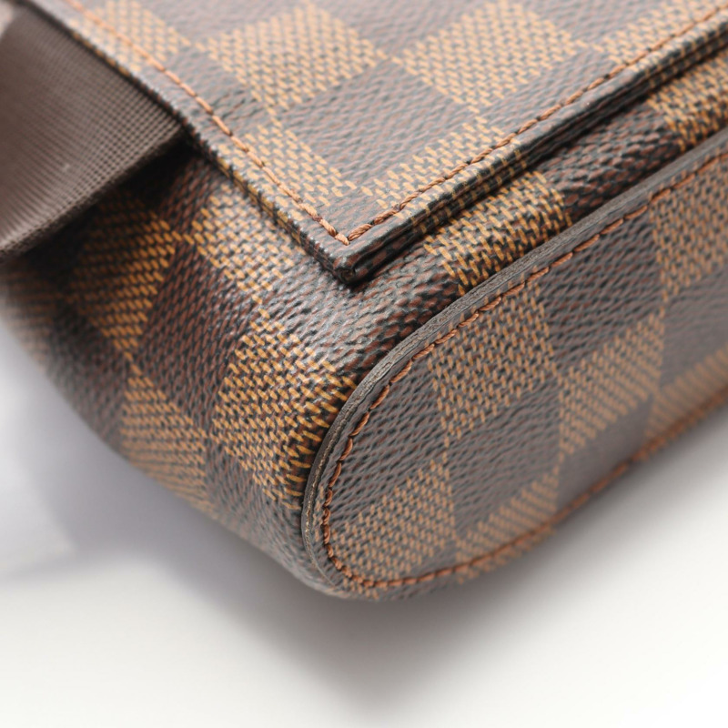 LOUIS VUITTON geronimos 腰包 N51994 Damier 帆布 棕色 Ebene 二手-5