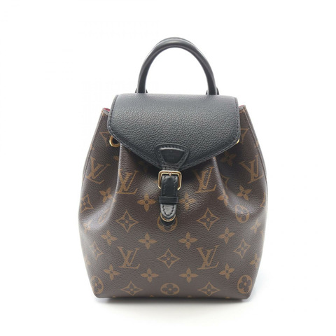 路易威登 Montsouris NM BB 雙肩包 M45516 Monogram 帆布皮革 棕色 LV