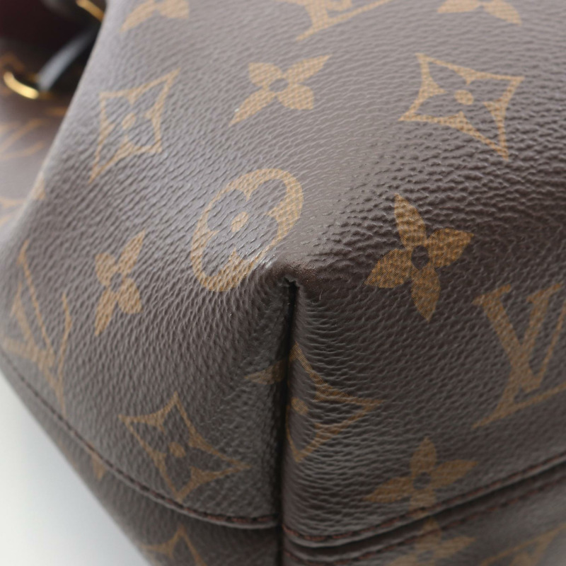 路易威登 Montsouris NM BB 雙肩包 M45516 Monogram 帆布皮革 棕色 LV-4