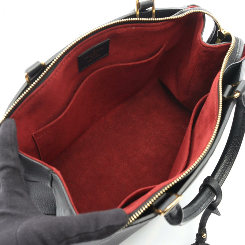 路易威登 Petit Palais 小號單肩手提包 M58916 Monogram Empreinte 黑色-2