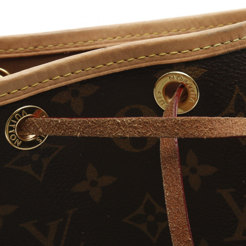 路易威登 Noe BB 肩背斜背抽繩包 M40817 帆布皮革 LV-8