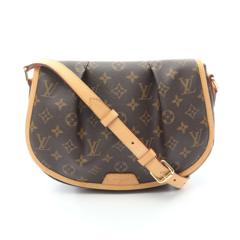 路易威登 Menilmontant PM 斜背包 M40474 Monogram 皮革 LV-0