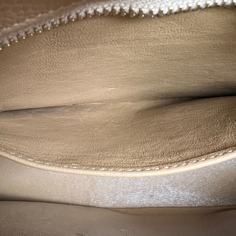 CHANEL 荔枝金幣包 奶茶色-6