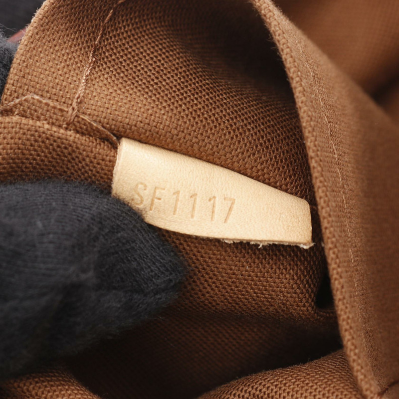 路易威登 Odeon PM 單肩斜背包 M56390 Monogram 皮革 棕色 二手-4