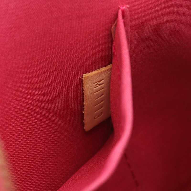 路易威登 Alma BB 單肩手提包 M91606 Monogram Vernis Pomme Damour LV-4