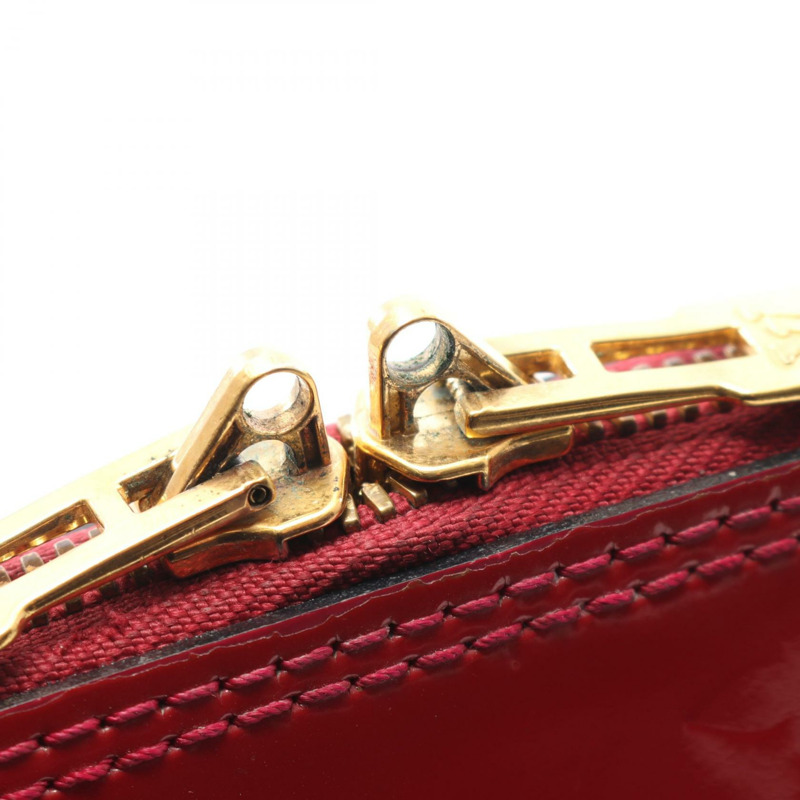 路易威登 Alma BB 單肩手提包 M91606 Monogram Vernis Pomme Damour LV-9