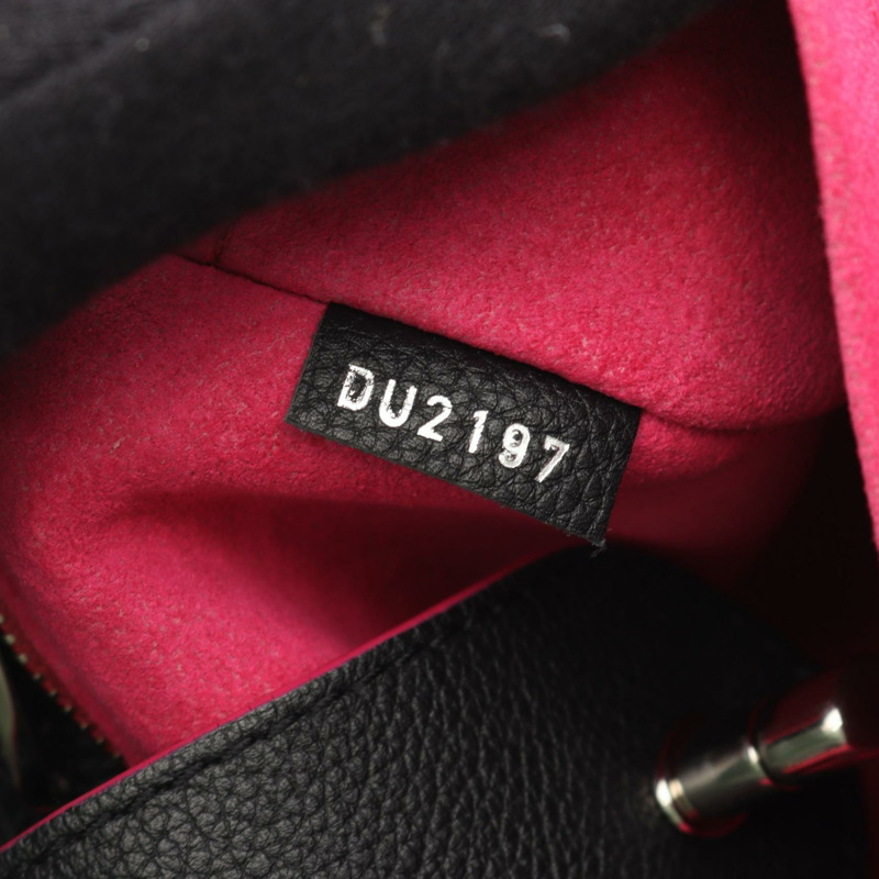 路易威登 Lockme 水桶斜背包 M54677 黑色皮革 二手 LV-4