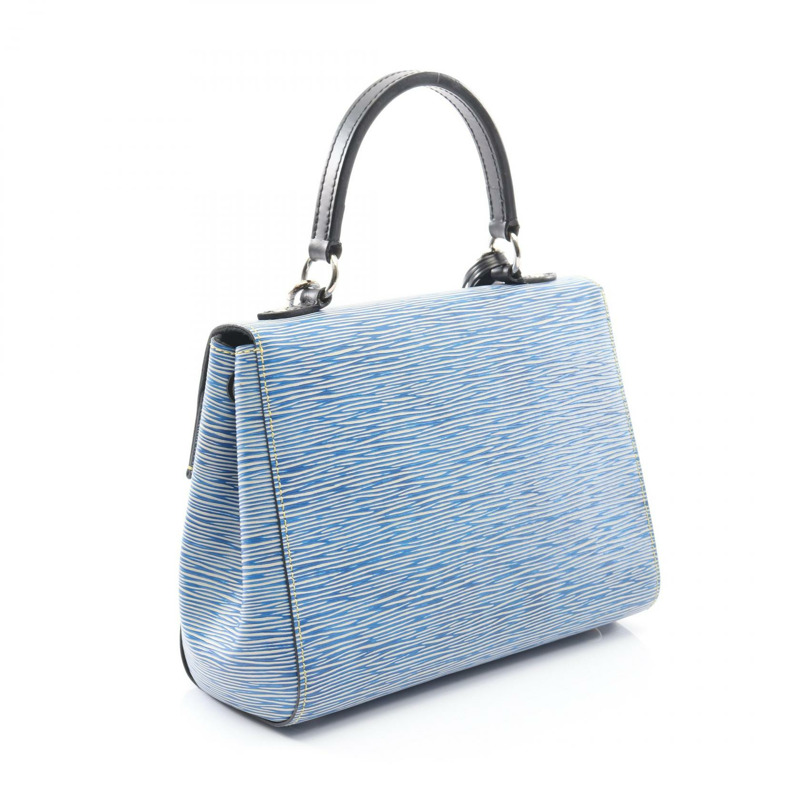 路易威登 Cluny BB 肩斜背包 M51392 Epi 牛仔藍 二手 LV-1