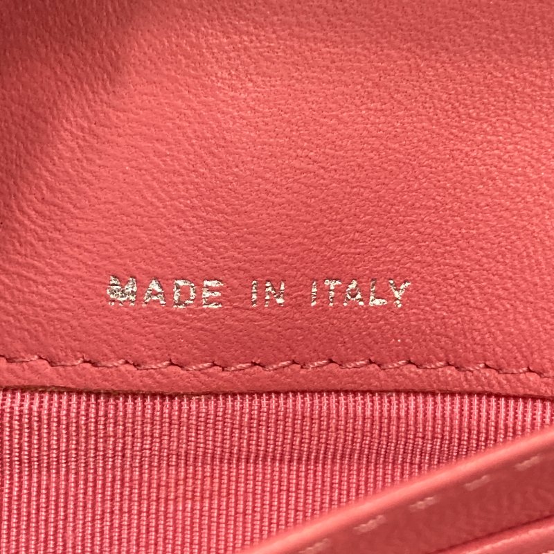 CHANEL 香奈兒 羊皮 長夾 粉色-10