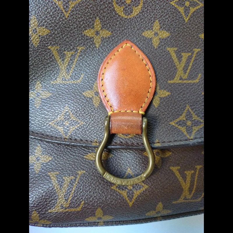 LV老花古董牛鼻斜背包-30