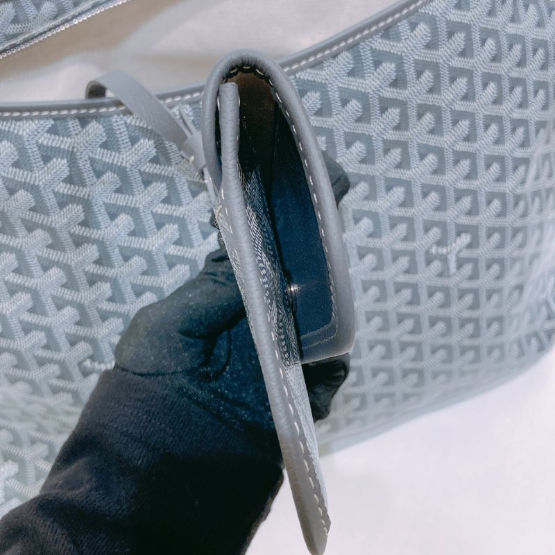 TW4563 Goyard 戈雅 大Tote Bag 熱門灰色Bohème Hobo Bag Grey-11