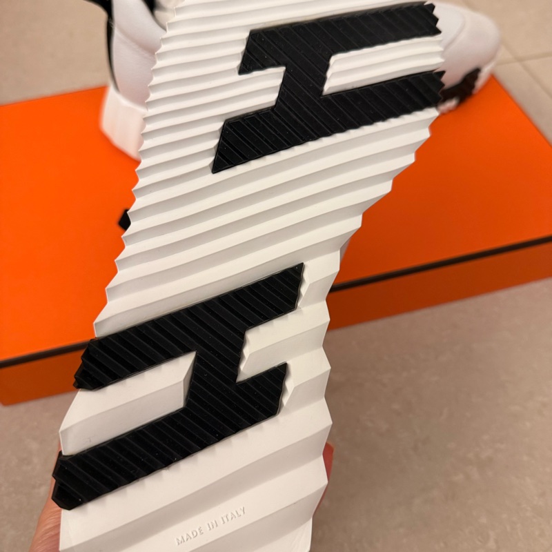 全新愛馬仕Hermes Bouncing女生白色運動鞋38號-2