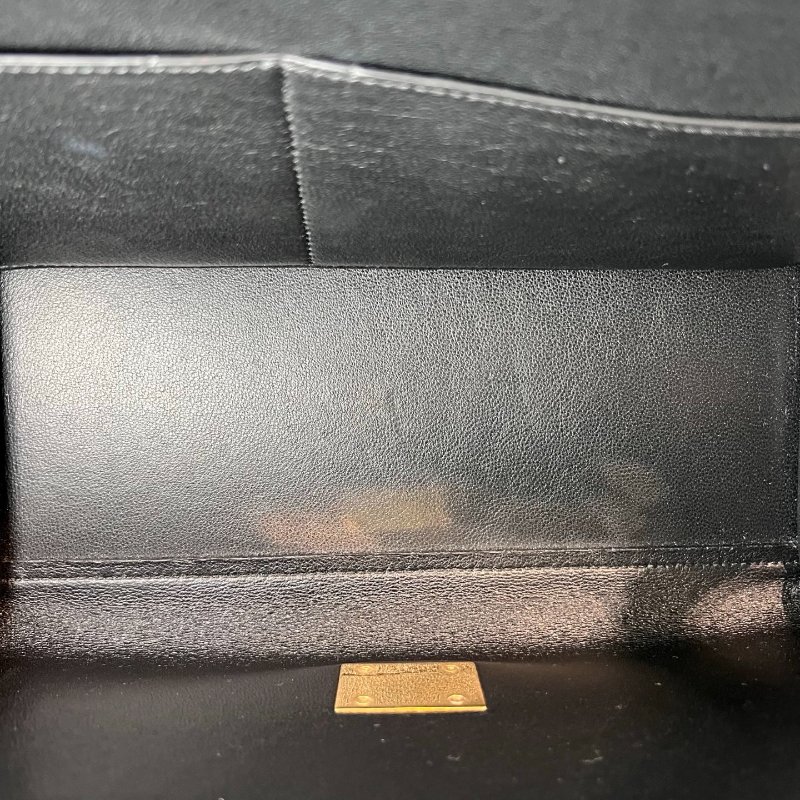 CELINE藍拼白 Trapaze Bag鞦韆包-6