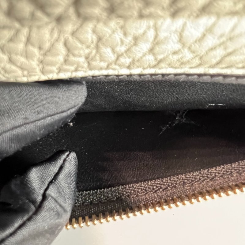 CELINE藍拼白 Trapaze Bag鞦韆包-12