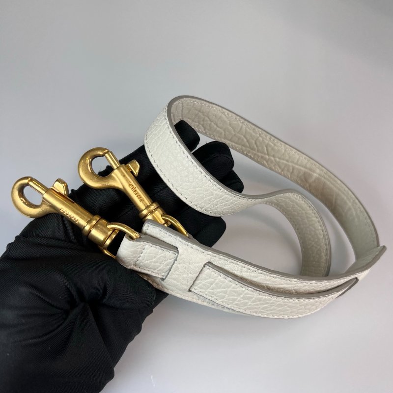 CELINE藍拼白 Trapaze Bag鞦韆包-15