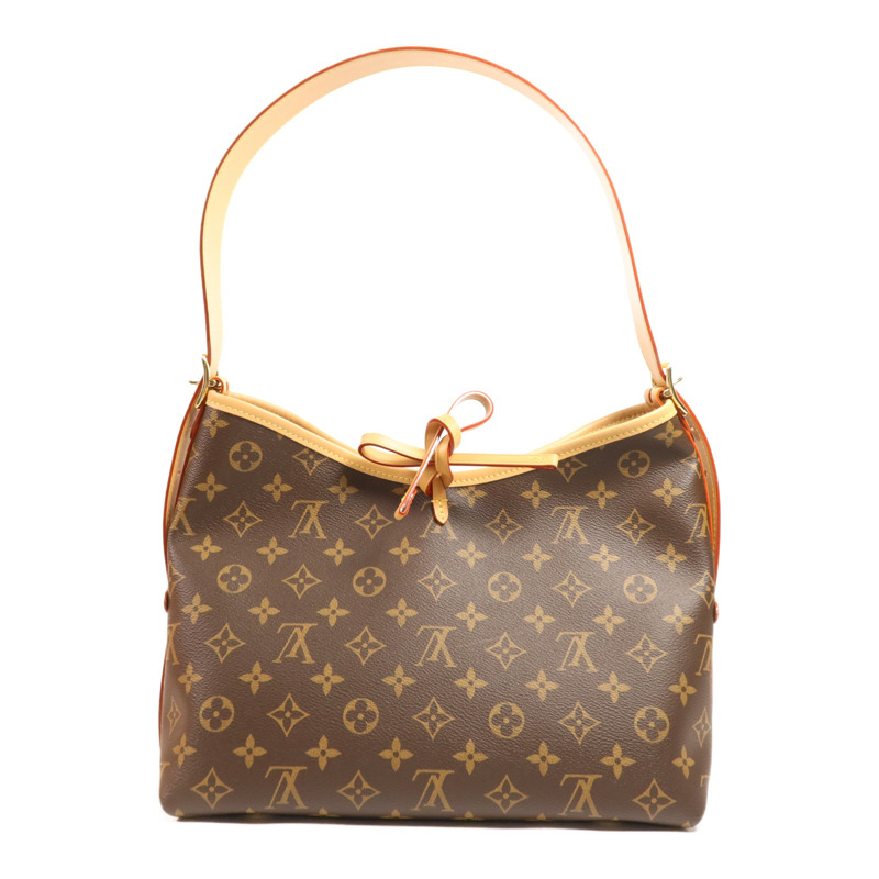 LOUIS VUITTON Monogram CarryAll PM金扣肩背袋-0