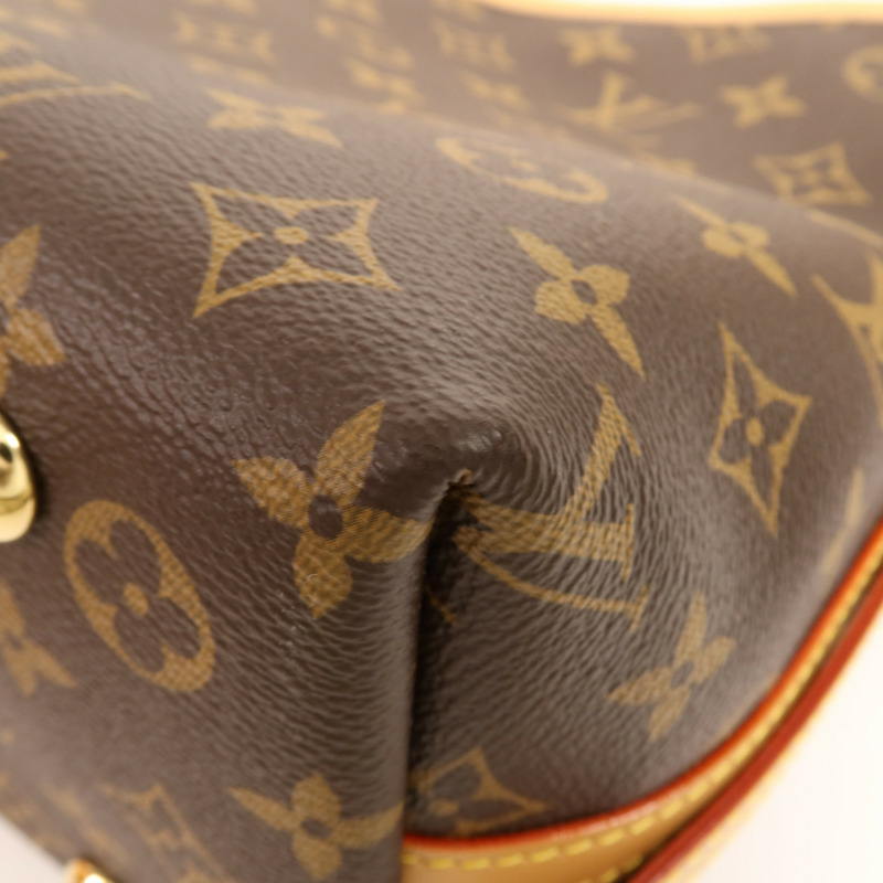 LOUIS VUITTON Monogram CarryAll PM金扣肩背袋-7