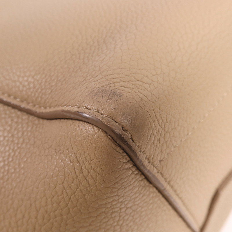 CELINE 牛皮皮革Sangle Bucket Large金扣肩背袋-8