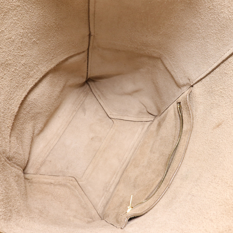 CELINE 牛皮皮革Sangle Bucket Large金扣肩背袋-9