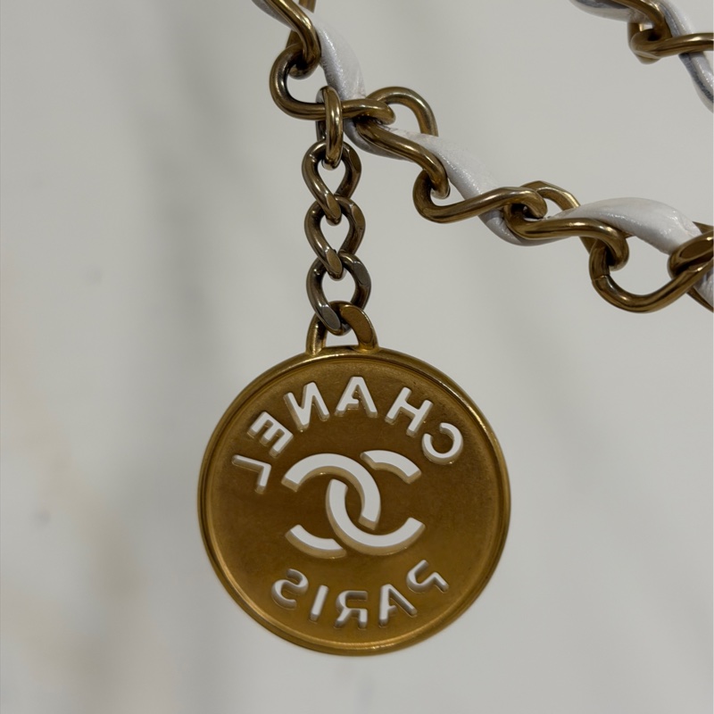 25年7月新光三越購證 #離櫃閒置全配 香奈兒白金22bag垃圾袋小號 #專櫃20多萬🔥-26