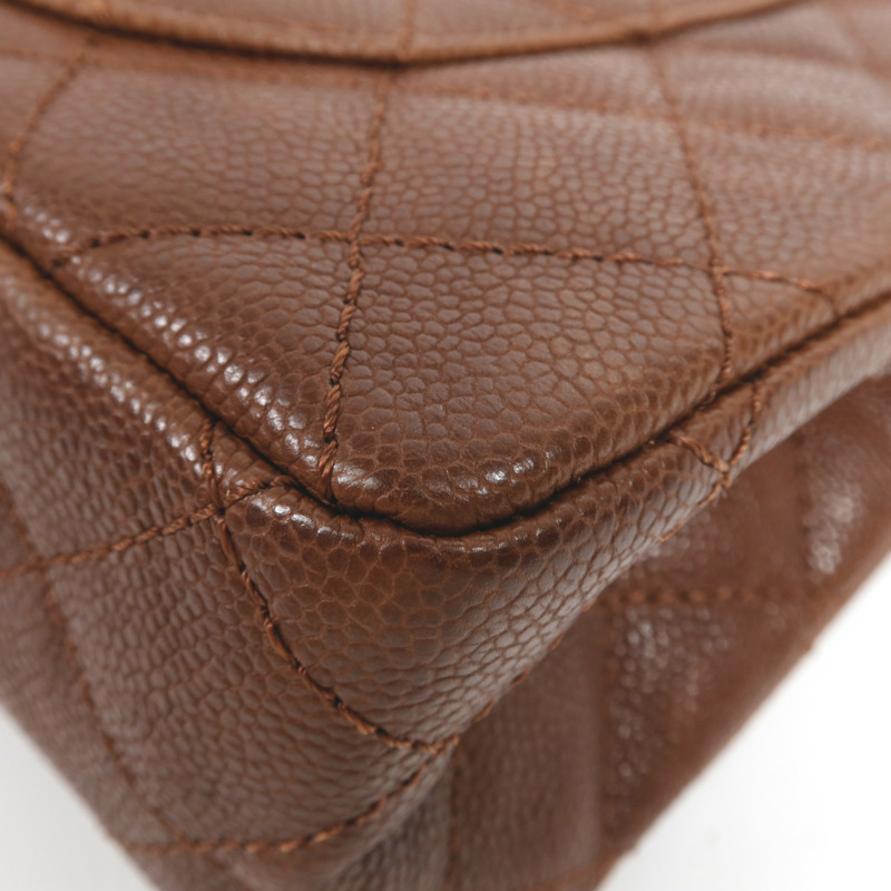 CHANEL 牛皮皮革2.55銀扣鏈帶肩背袋-7