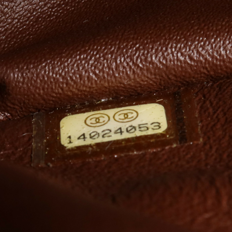 CHANEL 牛皮皮革2.55銀扣鏈帶肩背袋-11