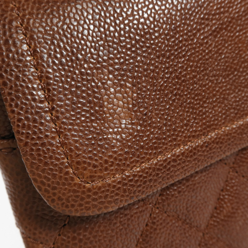 CHANEL 牛皮皮革2.55銀扣鏈帶肩背袋-14