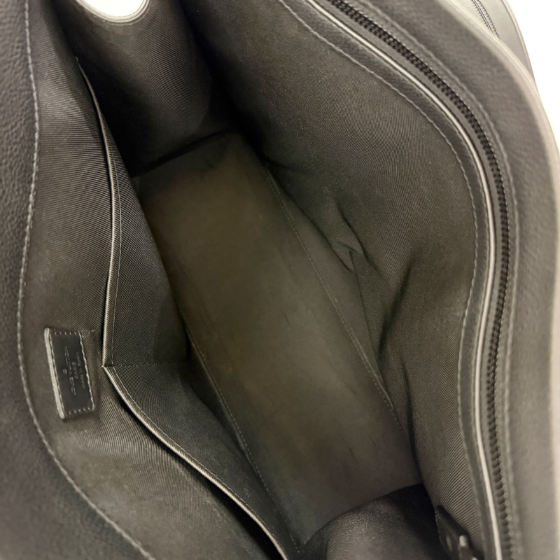 LV 黑牛皮黑釦Take Off肩背托特包M57308-10